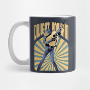 Dwight Yoakam Guitar Vintage Mug